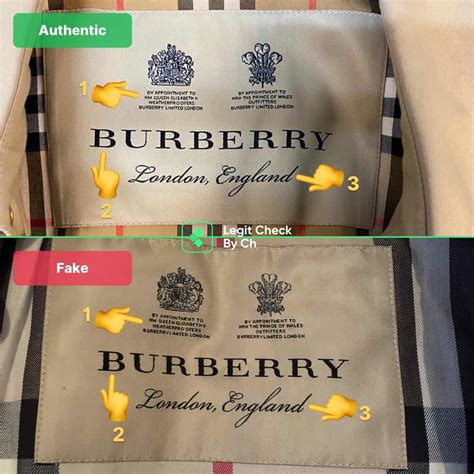 burberry authentic vs fake|burberry trench authenticity check.